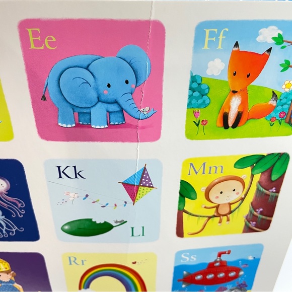 Usborne 2 Board Books (1) ABC Lift-the-Flap and (1) Alphabet Picture Book - Picture 12 of 12
